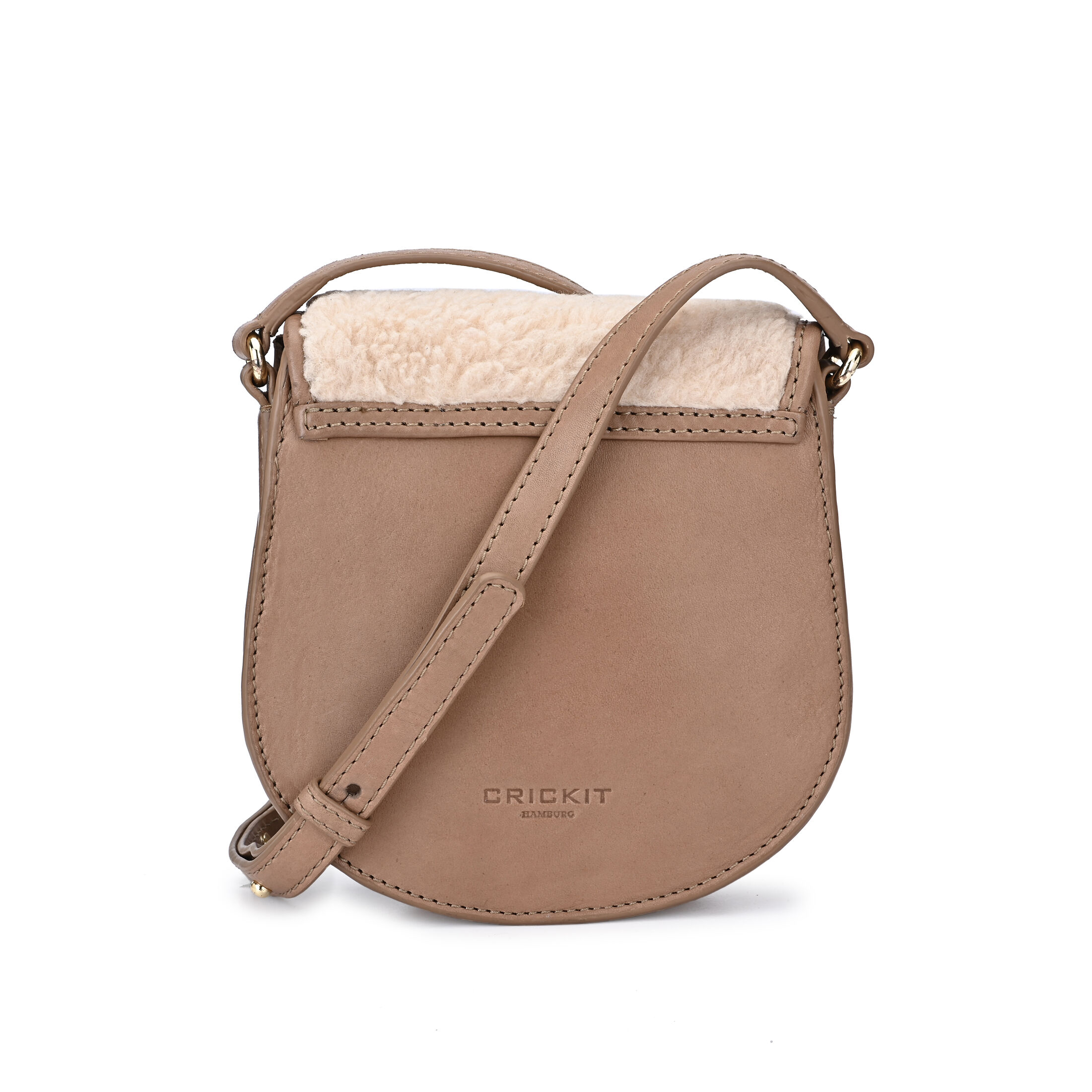 GLORIA Taupe mit Teddyfell