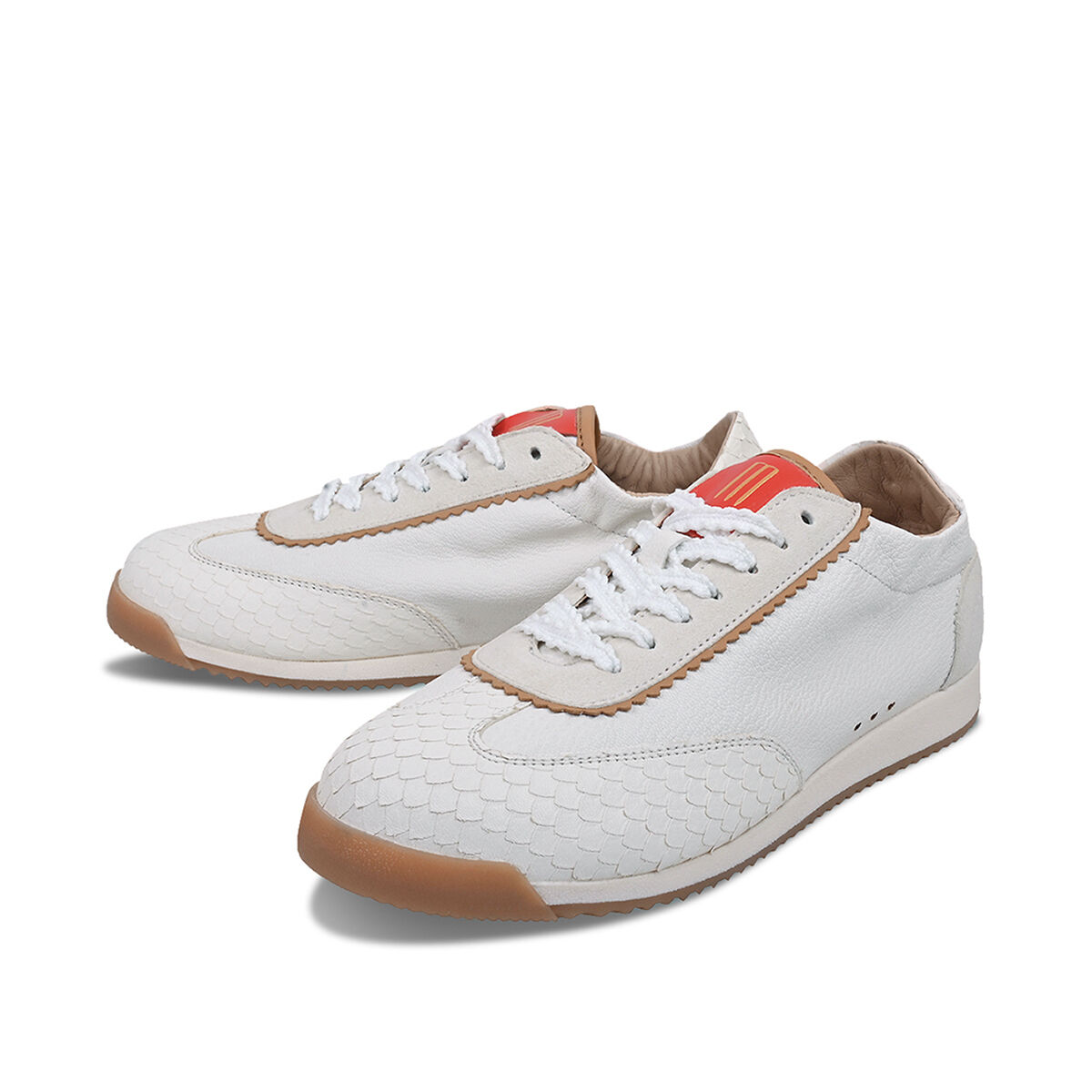 TARA Weiß Uni, 40 - Crickit - Ballerina aus Leder - Hochwertige Schuhe von CRICKIT