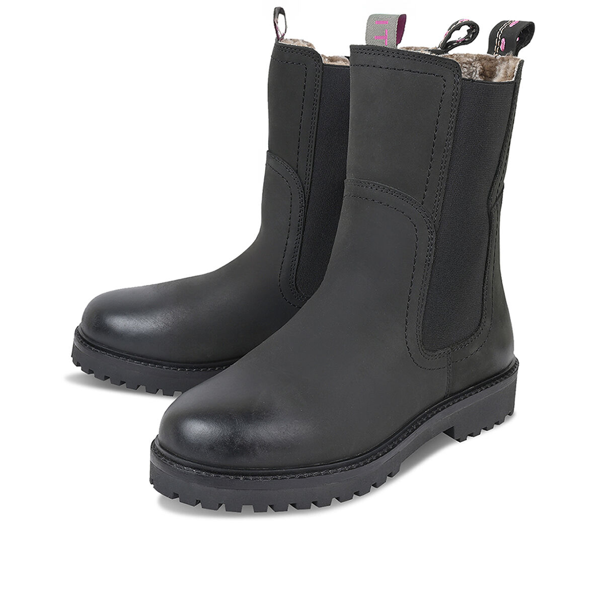 SALTO Black, 42 - Crickit - Stiefeletten aus Leder - Schwarz - Hochwertige Schuhe von CRICKIT