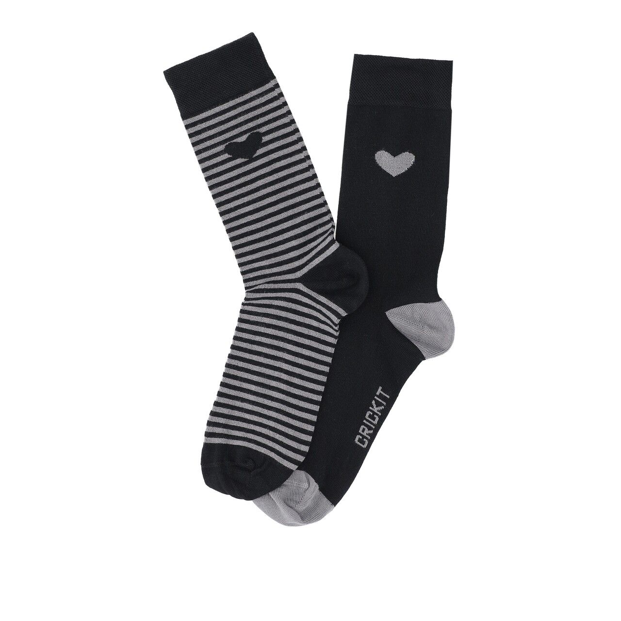 SUNNY Socks mit Streifen und Herz Geschenkebox 2-Pack